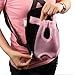 UDTEE Fashionable/Practicle/Durable Large Size Pink Color Dacron Mesh/Net Pet Legs Out Travel Front Backpack/Carrier/Bag for Pet Dog/Cat