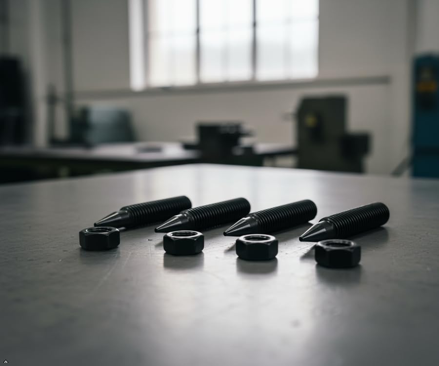Pointes Haut-parleur Pointes De Découplage M6 Acier Noirci - Lot De 4 - Hauteur 35mm - Pour Enceintes HiFi - Amélioration Qualité Sonore Supports Enceintes Précision Pointes Haut-parleur Pointes De Découplage M6 Acier Noirci - Lot De 4 - Hauteur 35mm - Pour Enceintes HiFi - Amélioration Qualité Sonore Supports Enceintes Précision