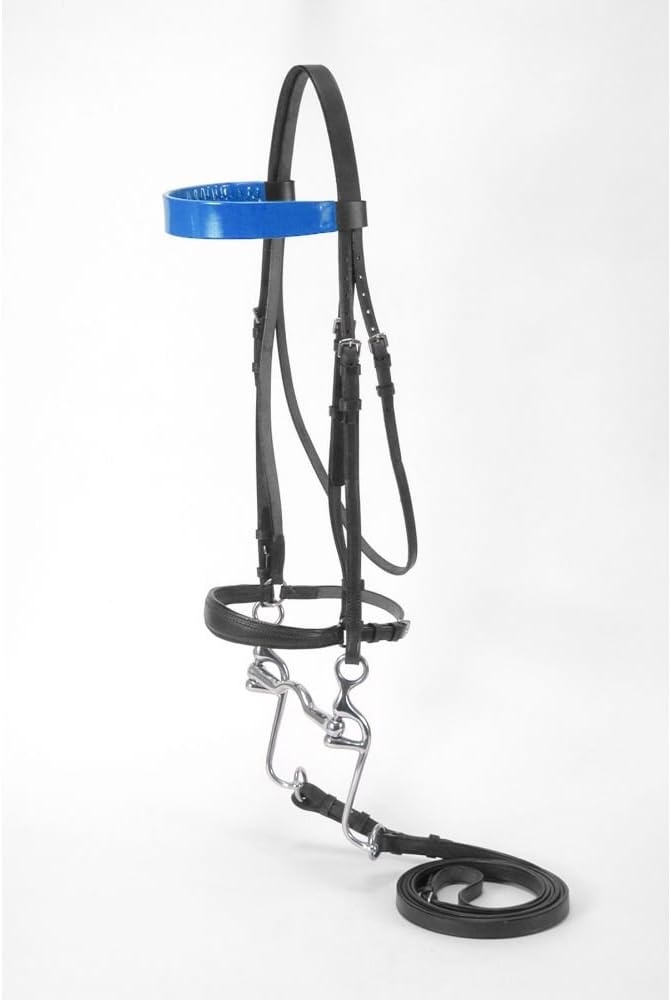 Tough 1 Bridle Walking Horse Stitched Fancy Browband Full 20-05649