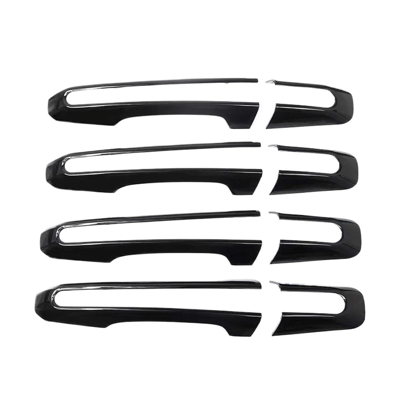 Mtvtfecewg One Color Car Door Handle Trim Frame Stickers For Land Rover For Discovery 5 L462 Sport For Range Rove Sport L405 For Evoque