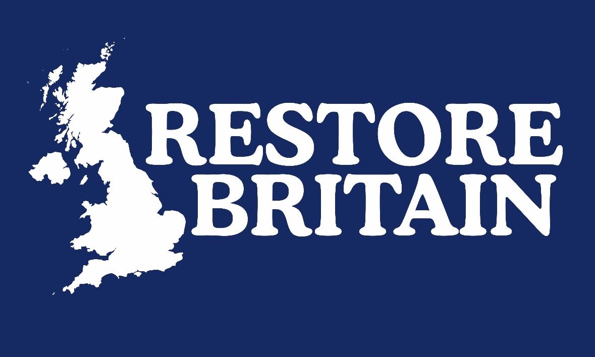 RESTORE BRITAIN March for England Tommy Robinson