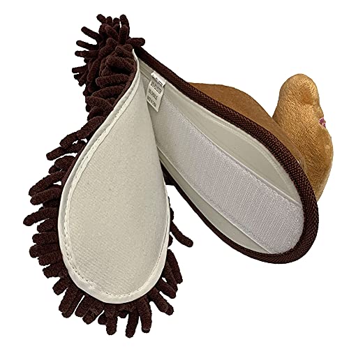 Image of Selric Super Chenille Microfiber Washable Mop Slippers Shoes, Detachable Mopping Shoes, Floor Dust Dirt Hair Cleaner, Multi-sizes Multi-Colors Available