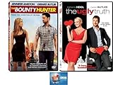 Gerard Butler Comedy Double Feature The Bounty Hunter & The Ugly Truth 2 DVD Set Includes Movie Time Art Card