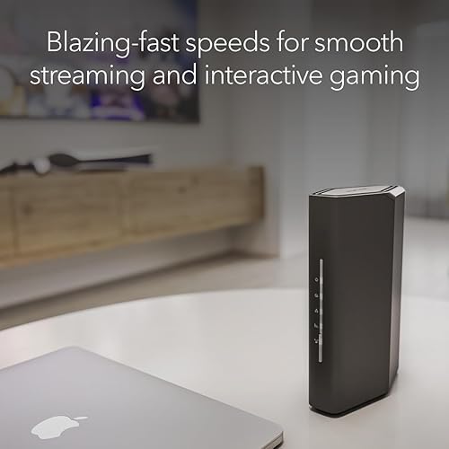 Miniatura 4 de NETGEAR Router WiFi 7 de doble banda Nighthawk (RS90): solo enrutador, velocidad inalámbrica BE3600 (hasta 3,6 Gbps) - Cubre hasta 2,000 pies