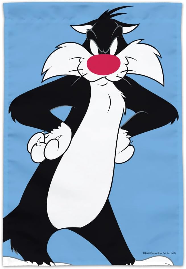 Looney Tunes Sylvester Garden Yard Flag
