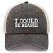YFKFYTG I Could Be Meaner Hat Funny Trucker Hats for Men Dad Hat Gifts
