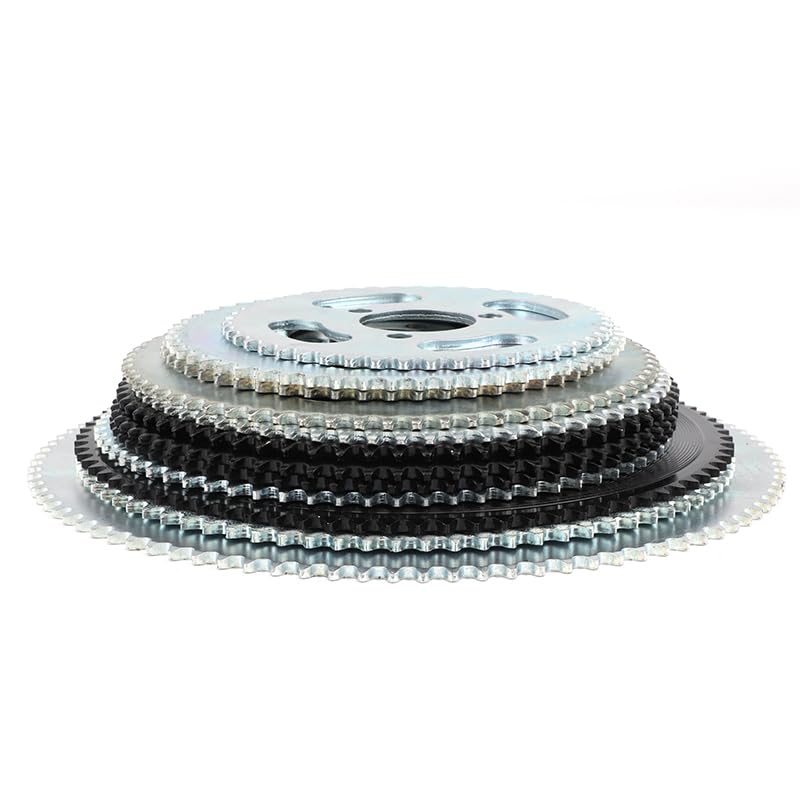 Pignon moto 25H 55T 29mm conçu en acier haute résistance pour quad