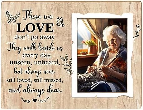 Itsoly Dog Memorial Picture Frame - Wooden 4x6 Photo Frame With Loving Quote For Pet Loss - View #3
