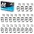Vinyl Siding Clips,20-Pack No-Hole Outdoor Camera Mount,Vinyl Siding Hanger for Blink, Arlo, Ring, No-Damage, No Drilling, Weatherproof-304 Stainless Steel Home Siding Hooks - New Upgrade