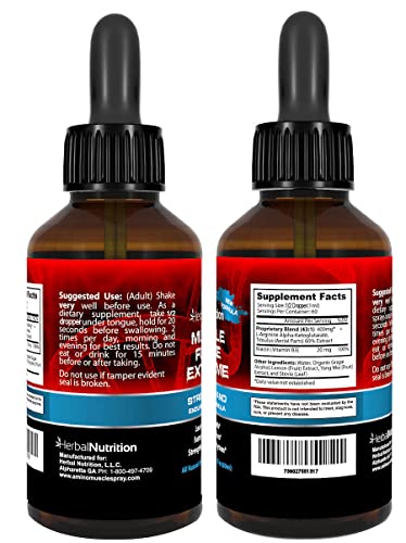 Muscle Force Extreme 2 Bottle Pack 400Mg Proprietary Formula Our Strongest Strength And Endurance Spray, Improves Muscle Strength And Recovery Time 2Oz Bottles #TOP6
