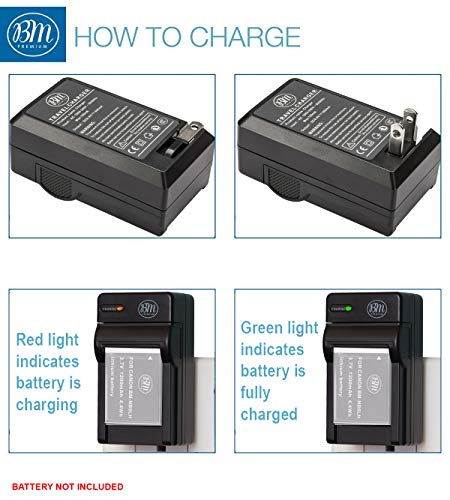 Bm Nb-6L Battery Charger For Canon Powershot S120, Sx170 Is, Sx260 Hs, Sx280 Hs, Sx500 Is, Sx510 Hs, Sx530 Hs, Sx540 Hs, Sx600 Hs, Sx610 Hs, Sx700 Hs, Sx710 Hs, Elph 500 Hs, D10, D20, D30 Cameras #TOP2