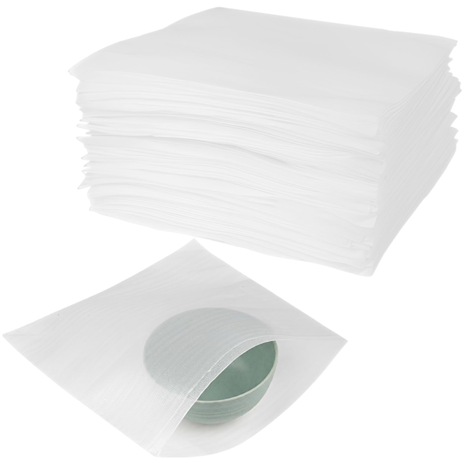 100 Stück Schaumstoffbeutel, Verpackungsmaterial als Polsterfolie, Schaumstoffplatten zum Verpacken, Umzug, Versand, Lagern, wiederverwendbare PE-Umzugshelfer für empfindliche Ware