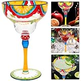 Zoom IMG-1 fixoshee bicchiere da margarita dipinto