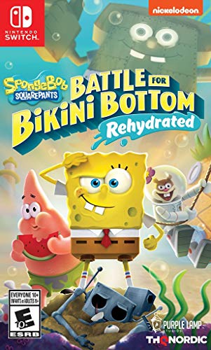 Spongebob Squarepants: Battle for Bikini Bottom - Rehydrated - Nintendo Switch Standard Edition