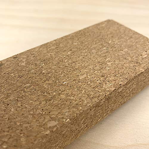 Flat Beveled Cork Sanding Block For Guitar Luthiers #TOP2