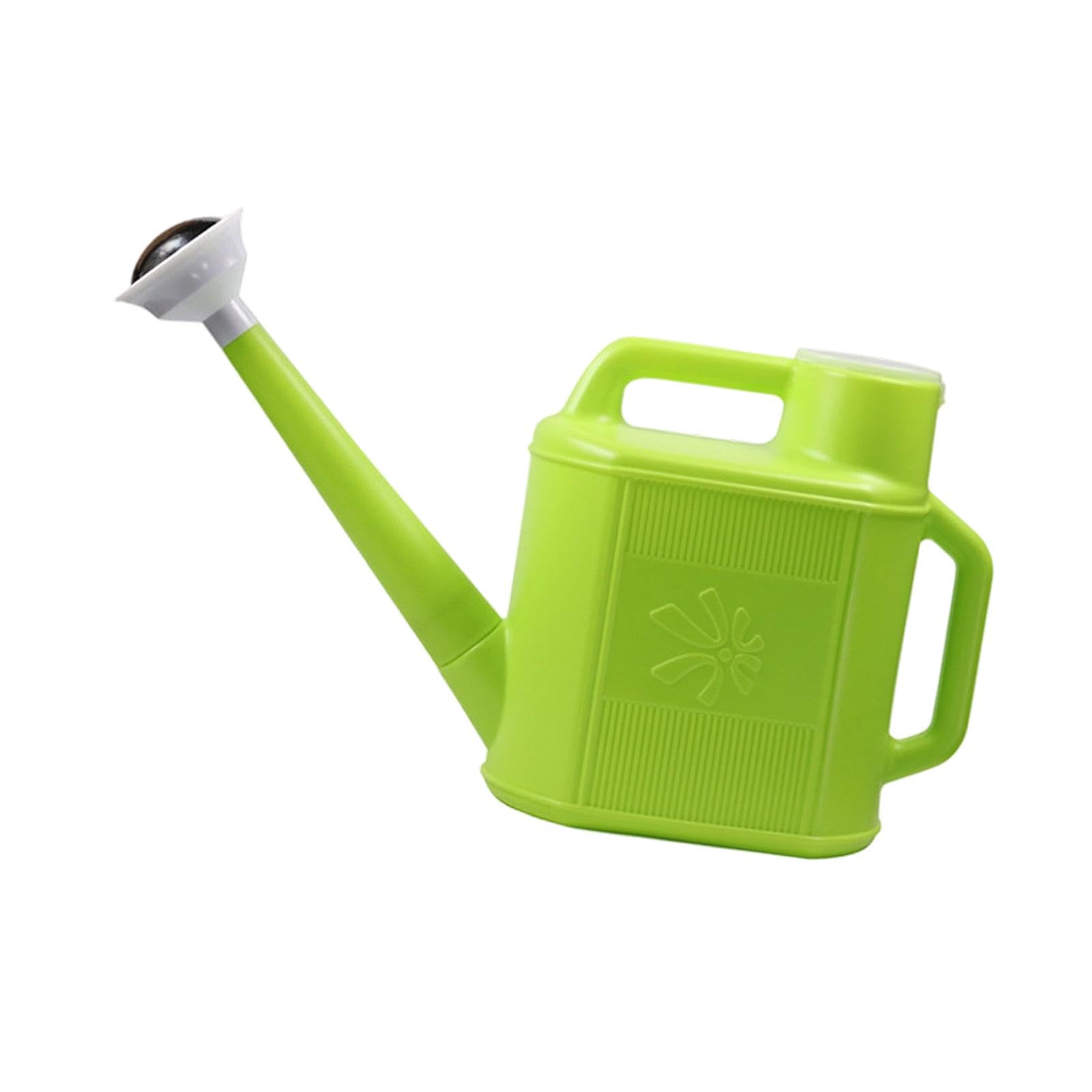 Fenteer 10L Garden Watering Can Outdoor & Indoor Watering Can with Detachable Sprinkler Rose Head Gardening Tool for Houseplants Vegetable Farmhouse, Green