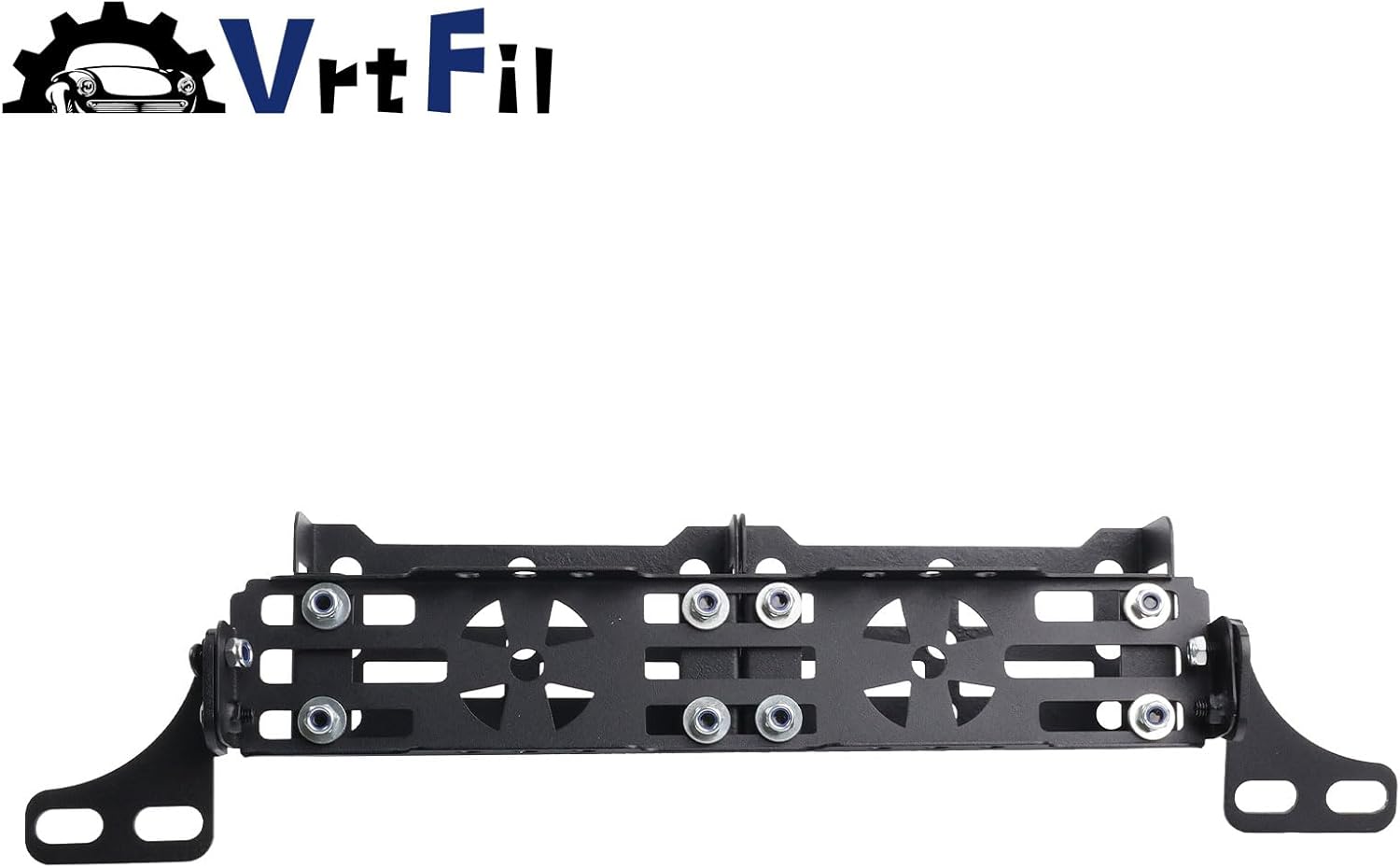 Car Seat Brackets Storage Basket - Universal Molle Panel Organizer Compatible with Toyota Tacoma 4Runner Lexus GX460/GX470 | Tactical Gear Mounting System & Quick Installation for Under Seat Storage