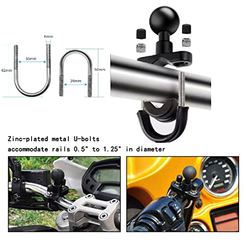 Usmallbee Motocicleta Invisível Selfie Bastão Suporte de Montagem de Guiador 11 “-43” Comprimento Aj