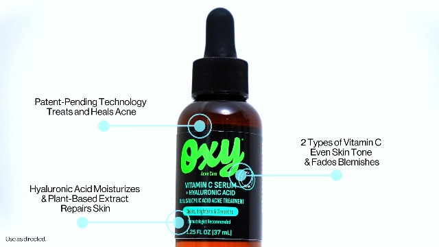 Amazon.com: Oxy Vitamin C Serum + Hyaluronic Acid For Face