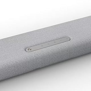 Yamaha True X Bar 50A Barre de Son – Son Surround Dolby Atmos, Alexa Intégrée, Caisson sans Fil, Clear Voice, HDMI eARC, Bluetooth, AirPlay 2, Spotify Connect – Gris Clair