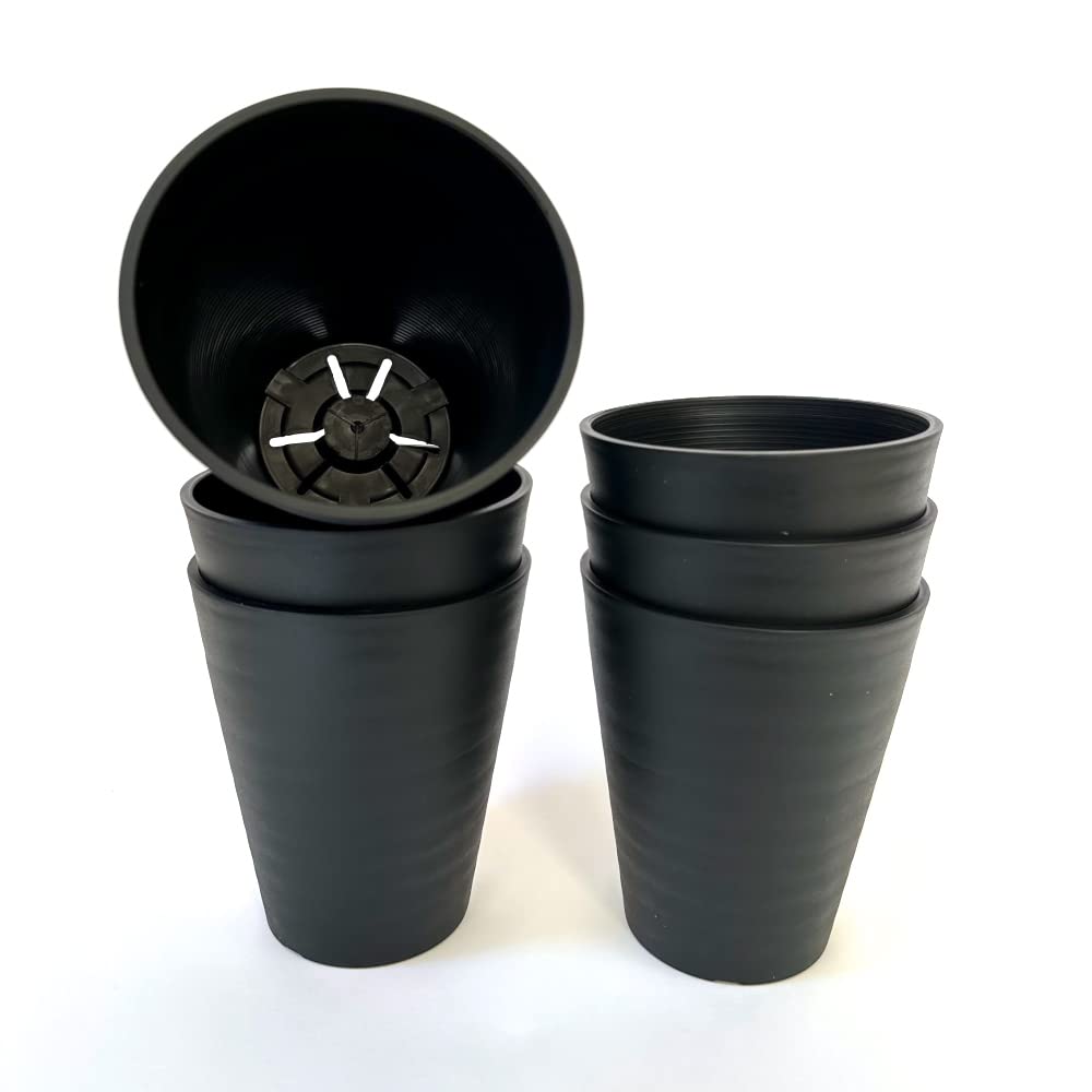 Amazon.co.jp: セラアート 植木鉢 黒色 5号 × 6個 プラスチック鉢 Amazon.co.jp: セラアート 植木鉢 黒色 5号 × 6個 プラスチック鉢