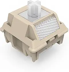 Switch para Teclado Mecânico Redragon Tiger Linear 50gf POM 3 Pinos com Lente Difusora para LED 38un A118L-PC