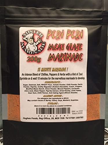 MISTER MARINADE Meat Glaze BBQ Rub Marinade 200g All Flavours (A Chinese)