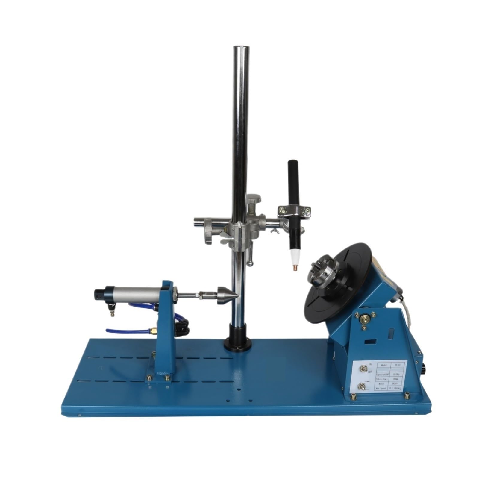 Mini Welding Positioner Rotator Turntable Equipment Smooth Rotation