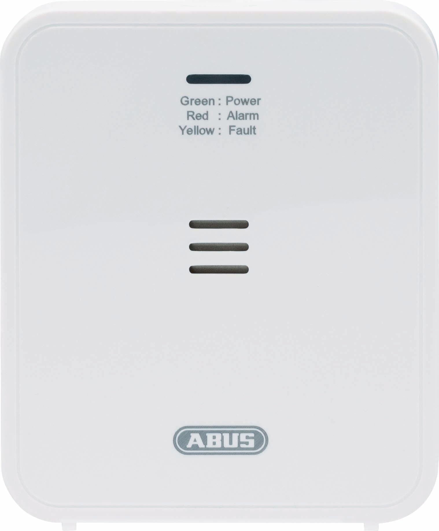 ABUS Kohlenmonoxid-Melder COWM370 - CO-Melder mit 7-Jahres-Sensor, 85 dB lautem Alarm; Prüftaste & 3 Jahre Batterielebensdauer - Weiß