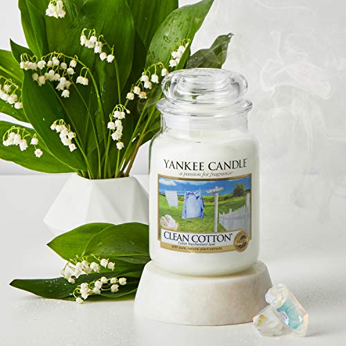 YANKEE-CANDLE-Clean-Cotton-Small-Jar-Candle