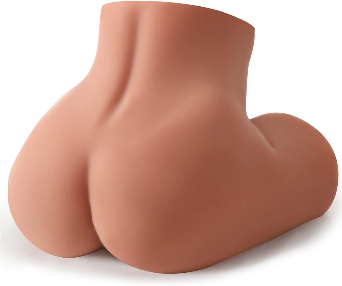 Sex Doll for Men Male Masturbator - 14.3LB Life-Size Female Sex Dolls with Lifelike Sexy Plump Butts 3D Textured Realistic Vaginal and Anal Real Women Torso Adult Sex Toys for Men