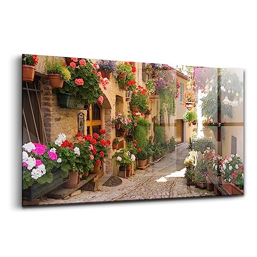 Verre coloré durable 120x60cm image décoration murale salon et bureau