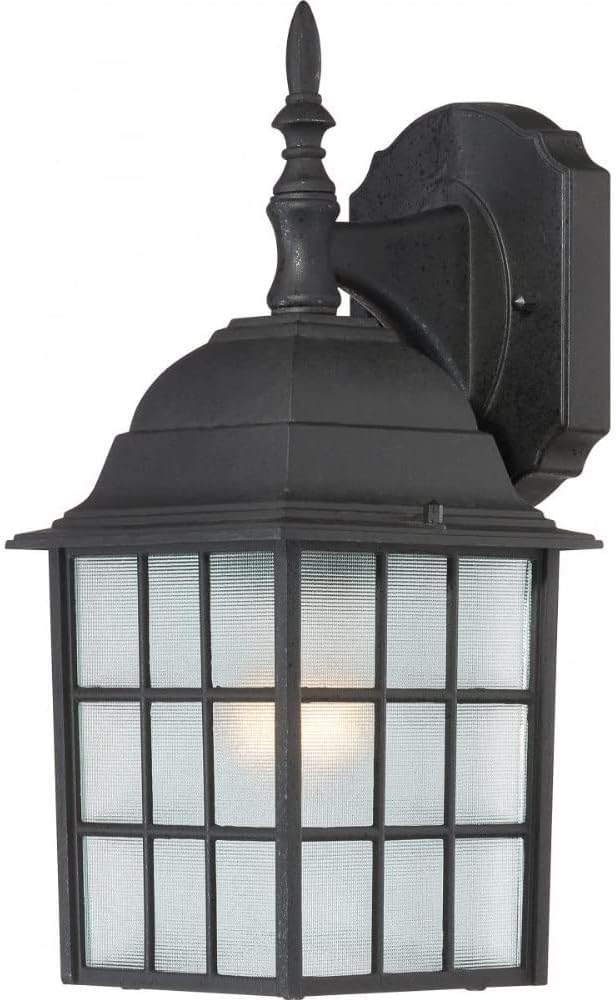 Nuvo 60/3482 One Light Outdoor Wall Mount, Black