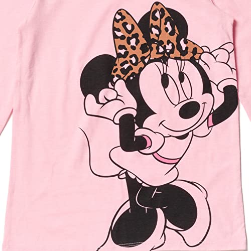 Disney Minnie Mouse Infant Baby Girls Zip Up Vest Puffer Long Sleeve Graphic T-Shirt And Leggings 3 Piece Outfit Set Black 18 Months #TOP6