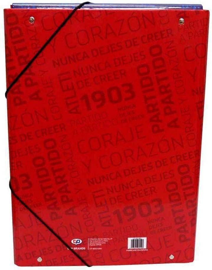 Atletico de Madrid Folders and Boards with Clip Multi-Coloured