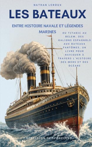 Les Bateaux, entre Histoire Navale et Légendes Marines: Du Titanic au Belem, des galions espagnols aux bateaux fantômes, un livre pour naviguer à travers l’histoire des mers et des océans