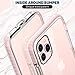 MATEPROX Compatible with iPhone 11 Pro Max Case Clear Thin Slim Crystal Transparent Cover Shockproof Bumper Case for iPhone 11 Pro Max 6.5 inch(Pink)