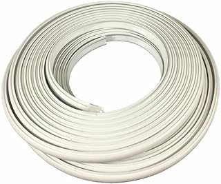 (Price/Each)Taco WHITE FLEX RUB RAIL 1"X70' V12-0303WHA70-1 (Image for Reference)