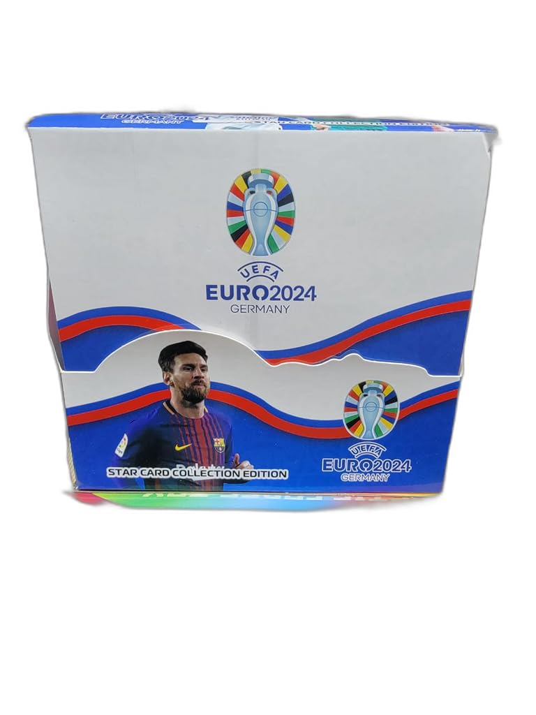 Euro 2024 Trading and Collectible Card Game | Football Trading Cards x50 Packs