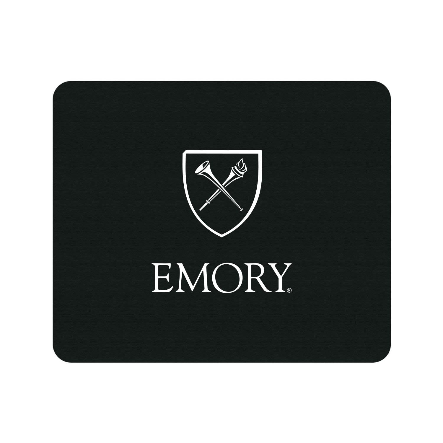 Mouse Pad, Fabric, Emory University Standard/Classic Black
