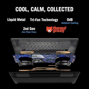 ASUS ROG Zephyrus G16 Gaming Laptop, 16 2.5K OLED 240Hz, RTX 5070, Intel Core Ultra 9 285H, 16GB LPDDR5X 1TB SSD, Thunderbolt4, Wi-Fi7, Backlit KB, Win11, Eclipse Gray, w/2TB USB Drive, W/GaLiMu