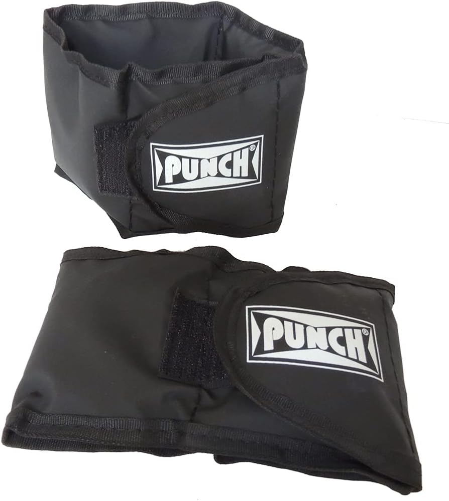 Par Tornozeleira Caneleira Punch de peso 4,0 Kg Punch Unissex 4 kg Preto em oferta