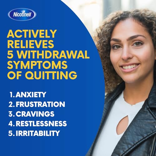 Nicotinell Nicotine Gum, Quit Smoking Aid, Mint Flavour
