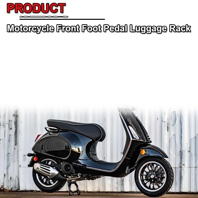 Support bagages Primavera Sprint 150 finition premium châssis robuste - 3