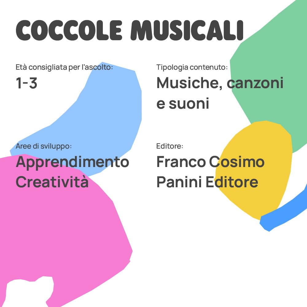 FABA Personaggio Sonoro – Coccole musicali – Musiche, canzoni e suoni per bambini e bambine 1-3 anni - Ascoltabile con i Raccontastorie FABA, gioco educativo versione italiana - 5
