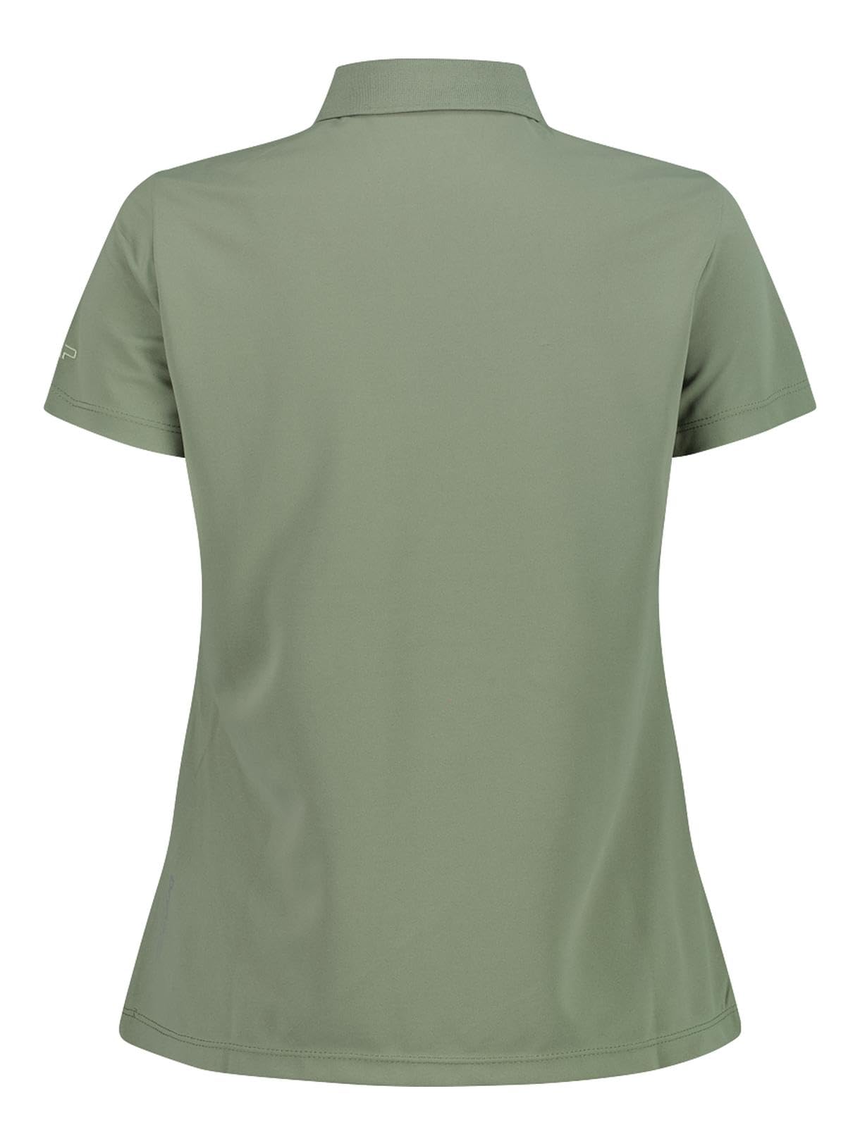 CMP Polo da donna in piqué con funzione Dry traspirante, ad asciugatura rapida e con protezione UV. Sportiva ed elegante per città e all'aperto.