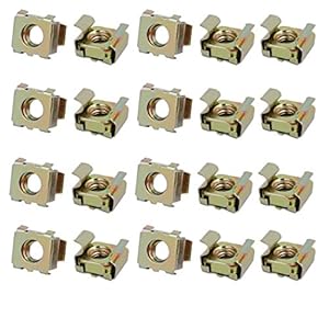 Uxcell 20 Stk. M6 Käfigmuttern Messing