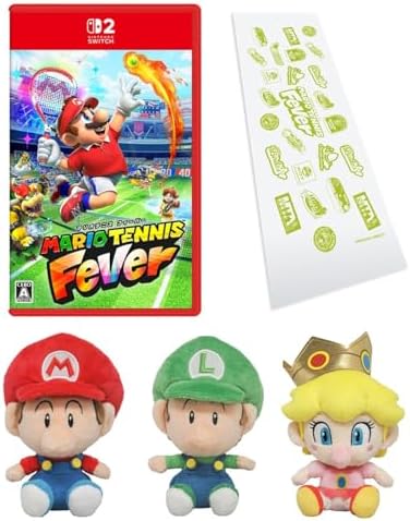 （04:30時点） マリオテニス フィーバー -Switch2 ＋ ベビィマリオ(S)・ベビィルイージ(S)・ベビィピーチ(S)ぬいぐるみセット ＆ 【Amazon.co.jp限定】特典 オリジナル手ぬぐい 同梱