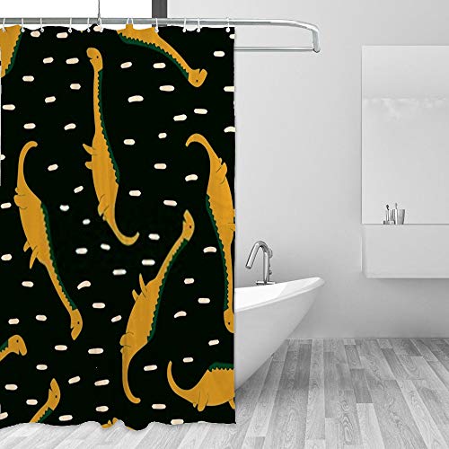 Rideau de douche dinosaure lavable en machine pour entretien facile - 5