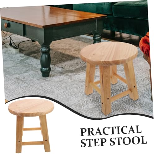 Tabouret marchepied en bois compact pour salle de bain - 5